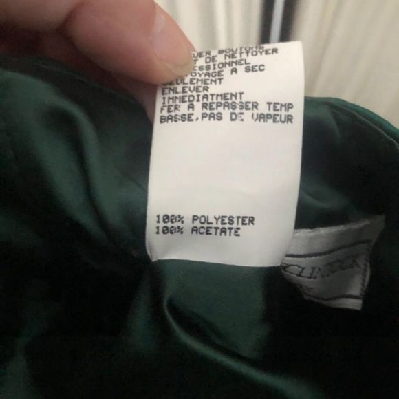 Gunne Sax Halter Prom Dress Green Size 3/4 - Picture 13 of 13